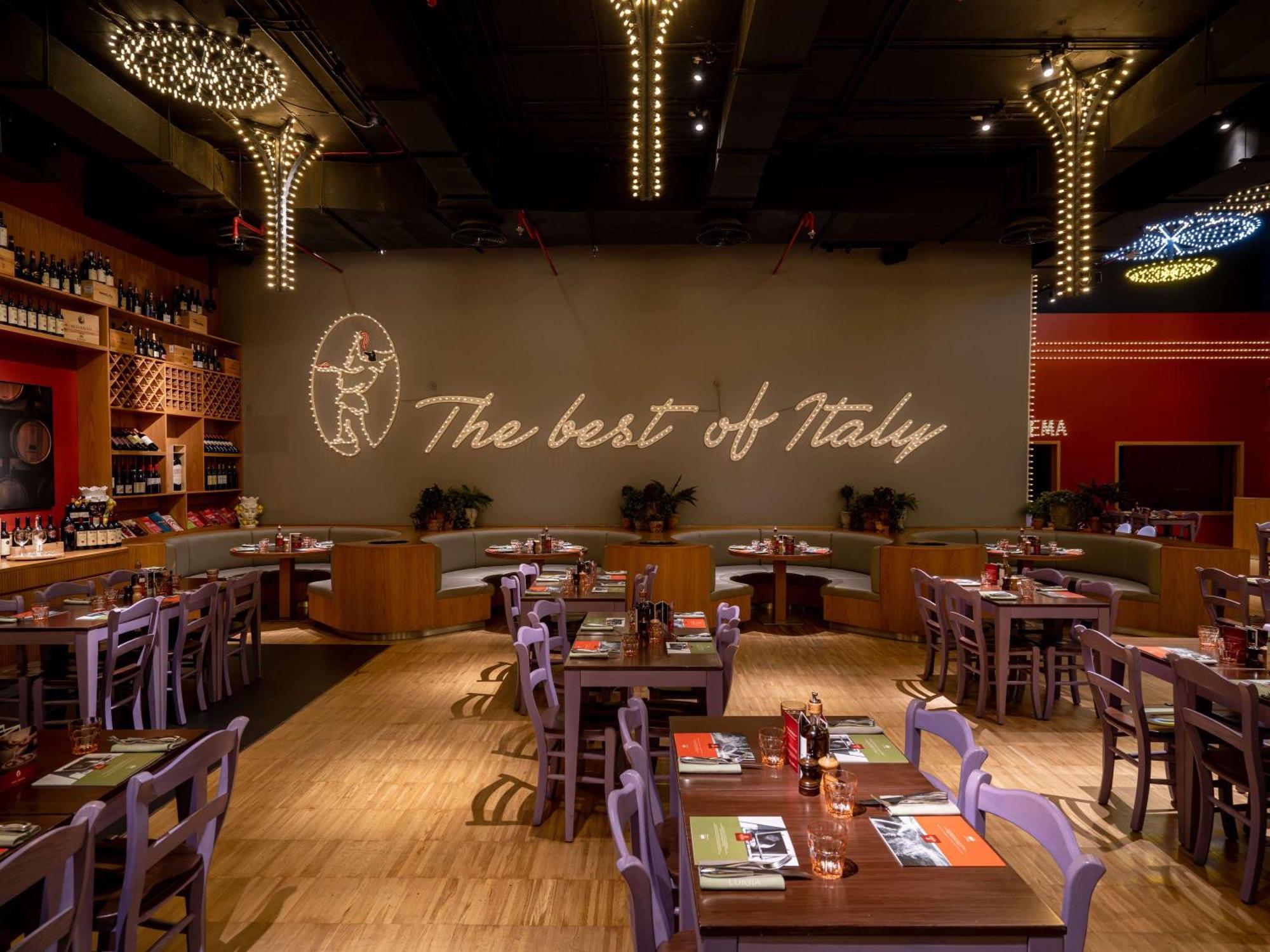 ริซอส พรีเมียม ดูไบ เจบีอาร์ Hotel ภายนอก รูปภาพ The interior of a typical Italian restaurant